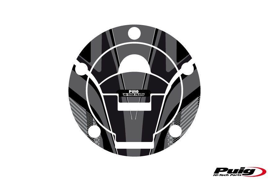 Puig Fuel Cap Cover Radical Ducati C/Grey