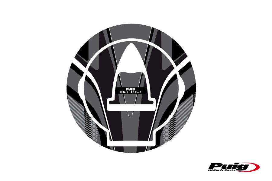 Puig Fuel Cap Cover Radical Ducati C/Grey