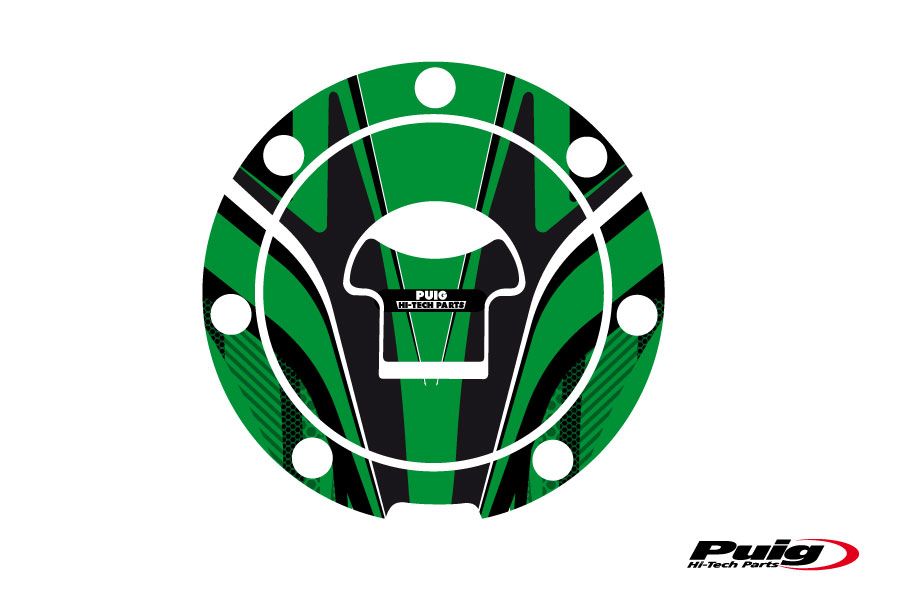 Puig Fuel Cap Cover Radical Honda C/Green