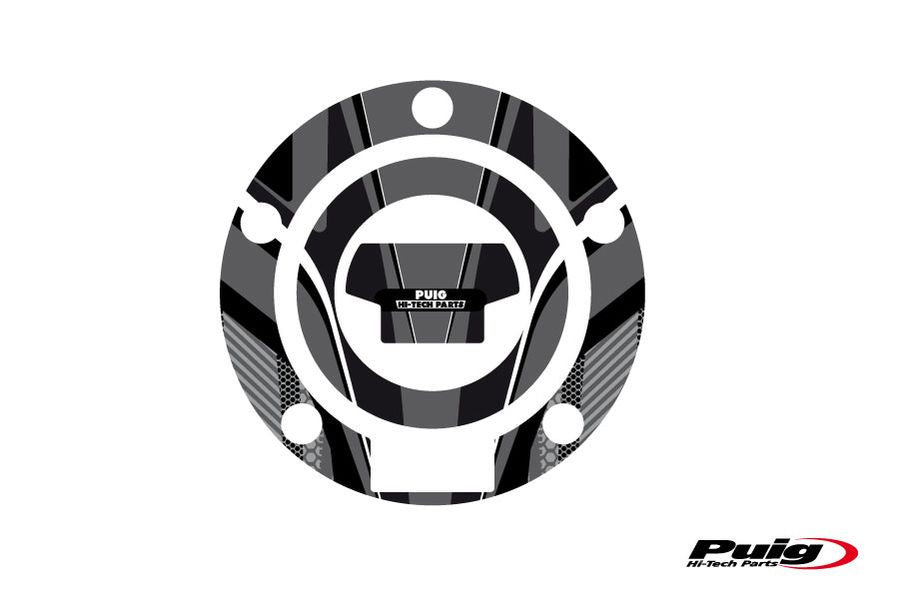 Puig Fuel Cap Cover Mod. Radical Yamaha C/Grey
