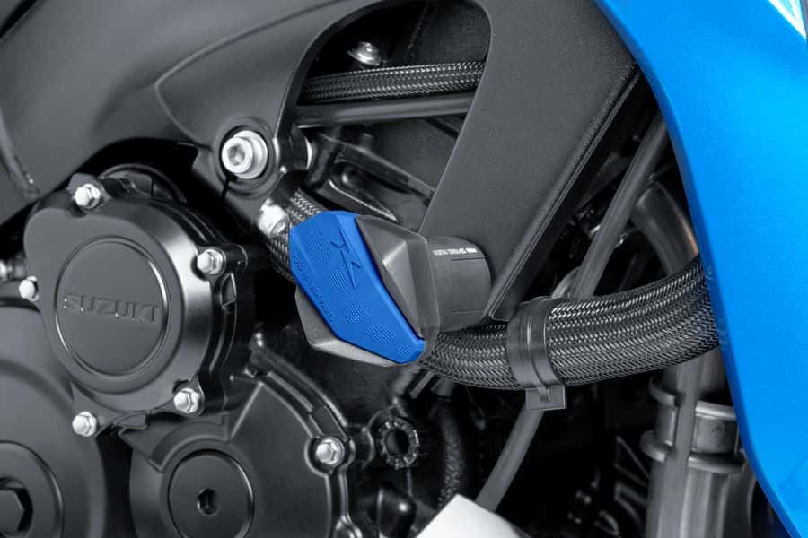 Puig spare rubbers for crash pads R12 C/Blue