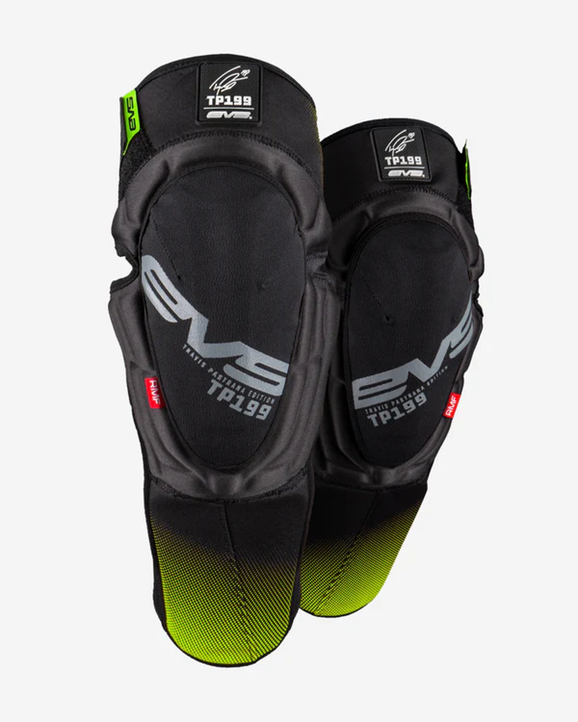 EVS TP199 Polvi-/säärisuojat Nuorten Musta/Hi Vis