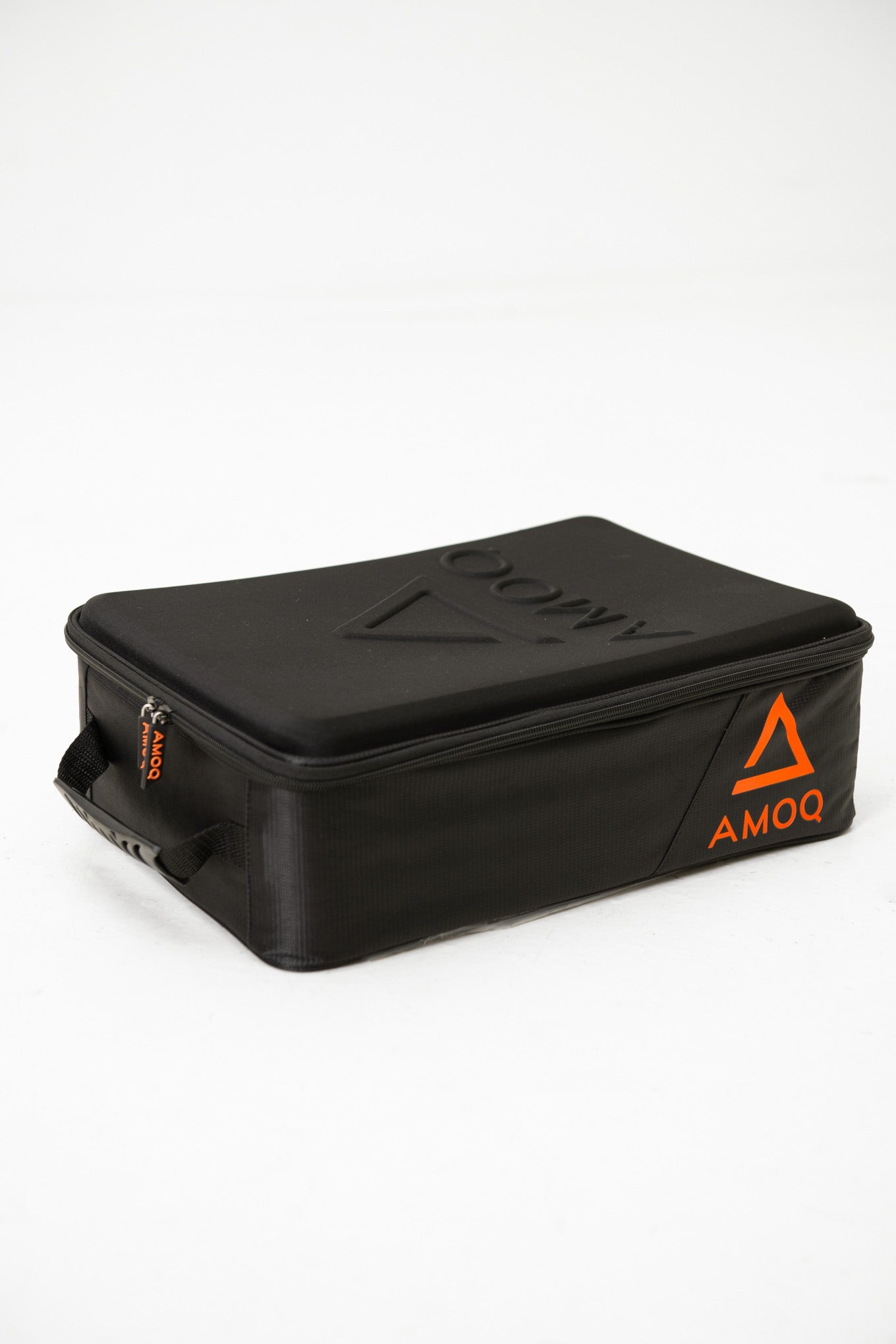 AMOQ Hardshell Goggle Bag Musta/Oranssi