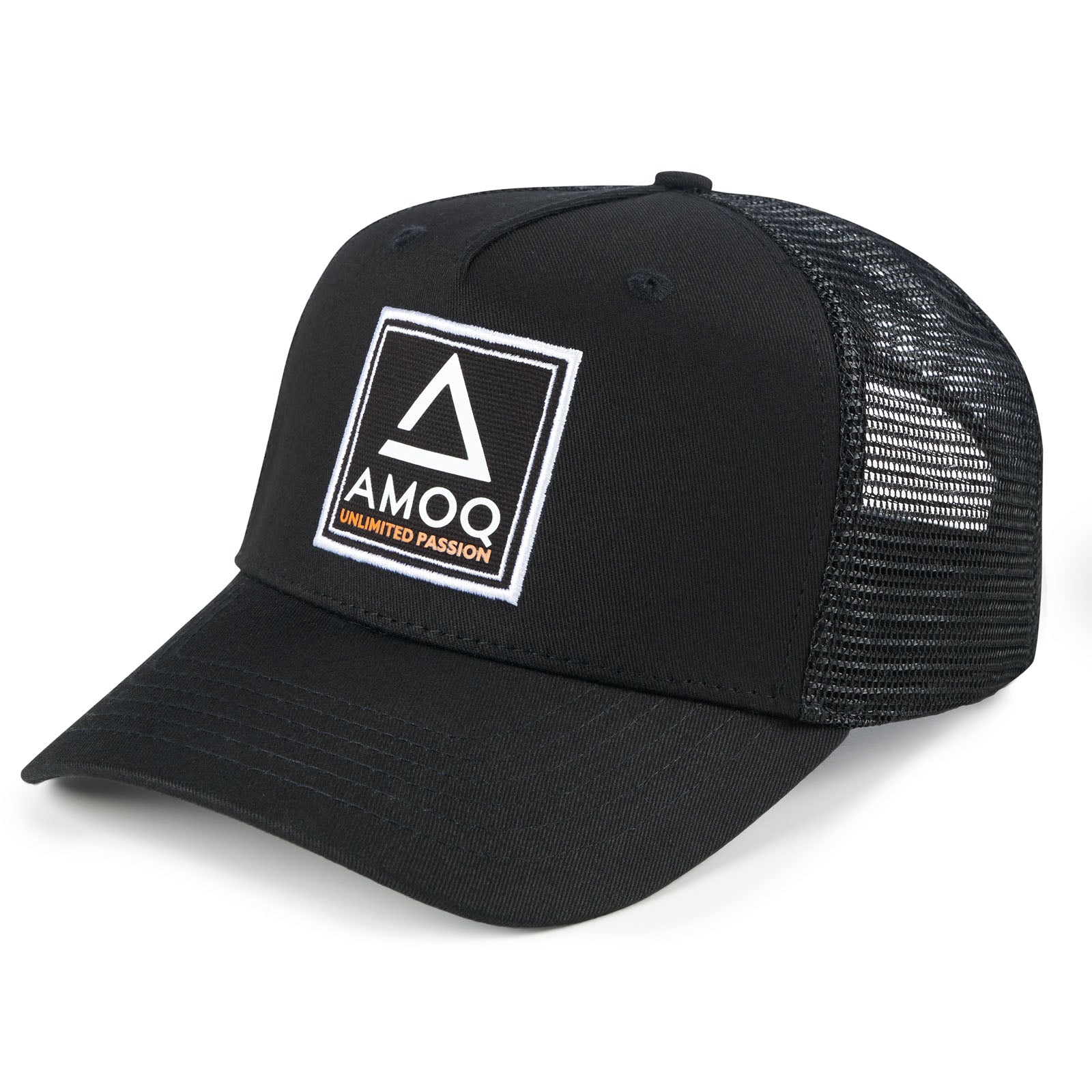 AMOQ Trucker Lippis Musta One Size