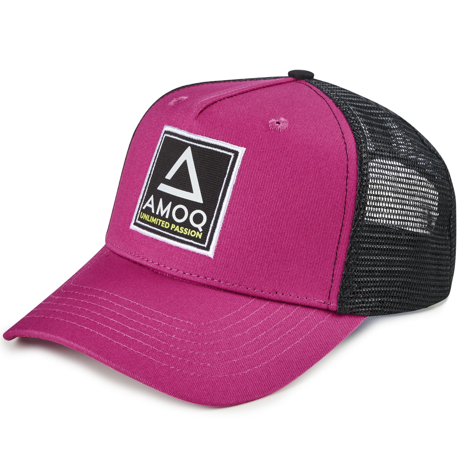 AMOQ Trucker Lippis Viininpunainen One Size