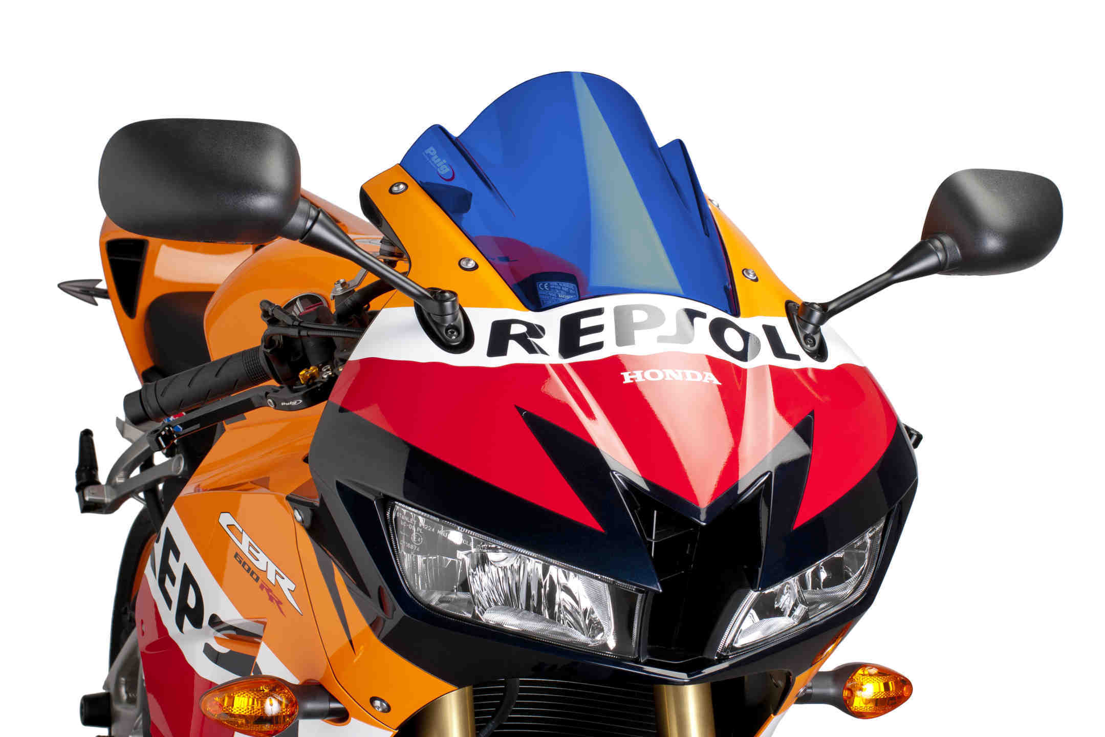 Puig Racing Screen Honda Cbr600Rr 13-17 C/Blue