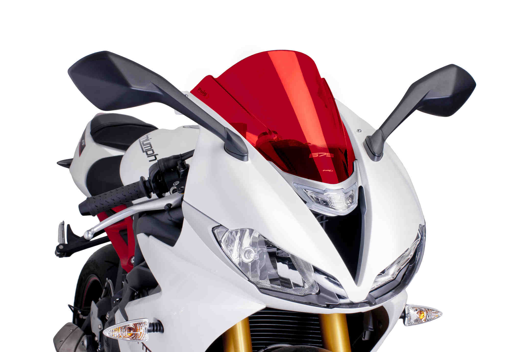 Puig Racing Screen Triumph Daytona 675/R 13-17' C/Red