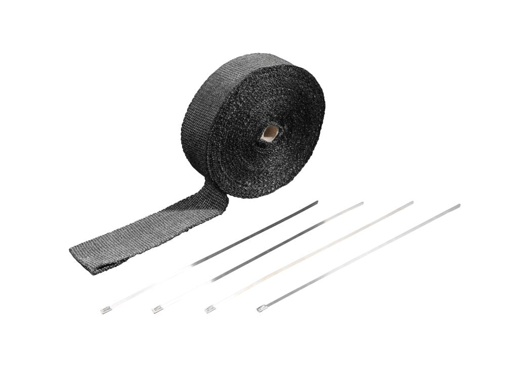 Pakoputken lämpöeriste Wrap Black 10 Mtr