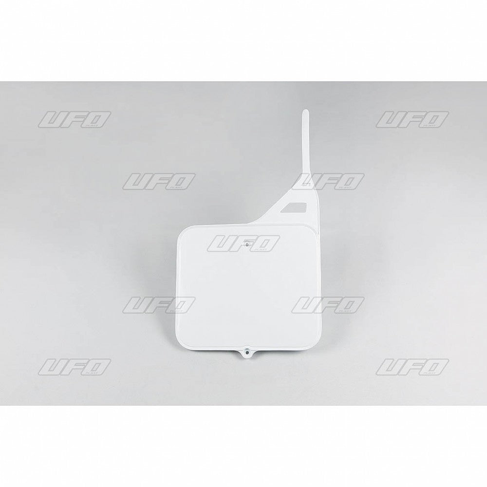 UFO Etunumerokilpi RM125/250 87-95 Valkoinen  041