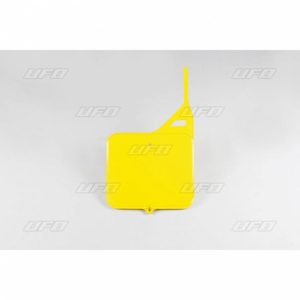 UFO Etunumerokilpi RM125/250 87-95 Keltainen 101