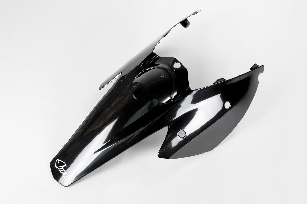 UFO Takalokasuoja sis. sivunumerokilvet KTM 4T 03,SX/SXF 04-06,EXC 04- Musta 001