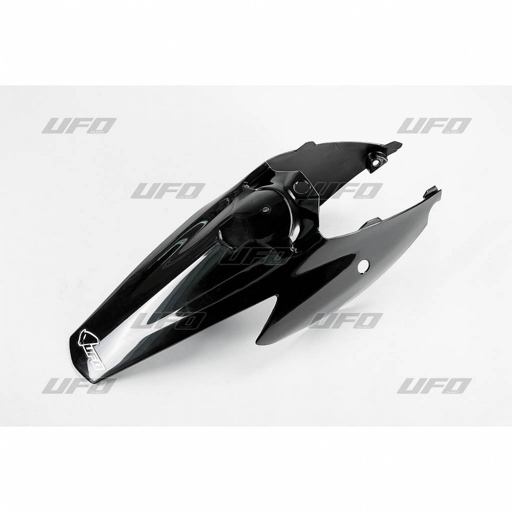 UFO Takalokasuoja sis. sivunumerokilvet KTM85SX 03-12,Musta 001