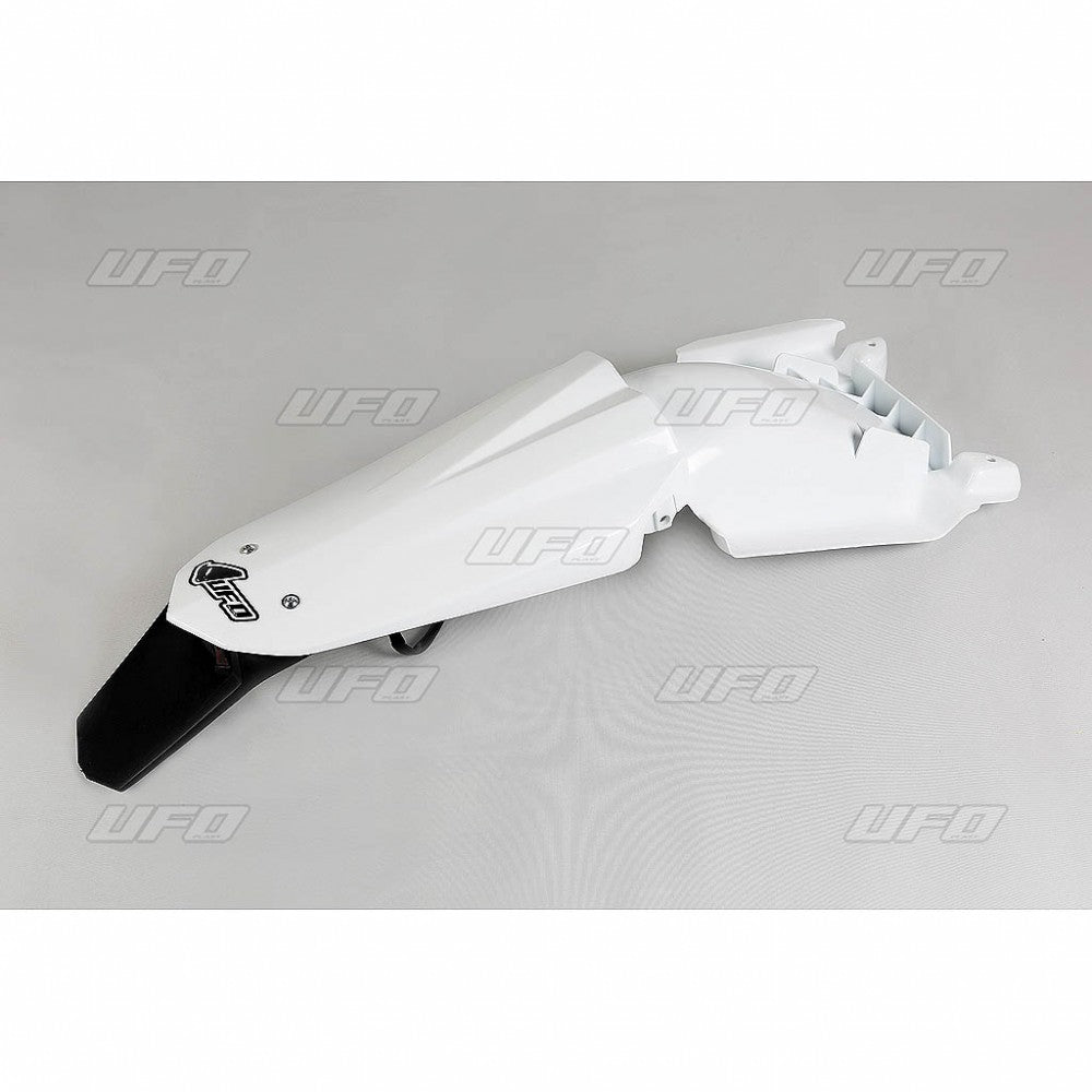 UFO Takalokasuoja Enduro takavalolla HVA TC/TE250-510 08- Valkoinen  041
