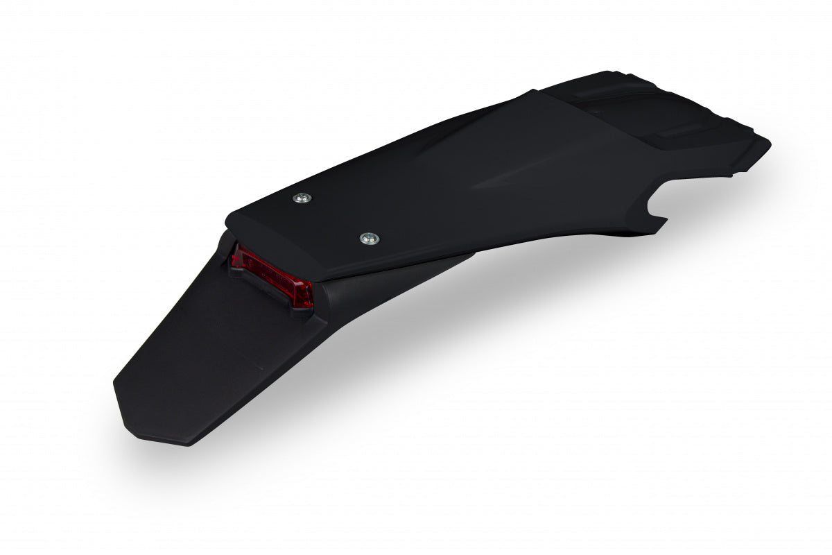 UFO Rear Fender Enduro LED HVA TE/FE 150-501 2020- Musta 001