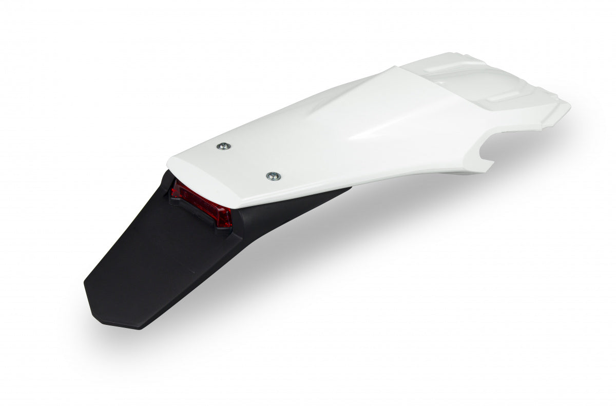 UFO Rear Fender Enduro LED HVA TE/FE 150-501 2020- Valkoinen 041