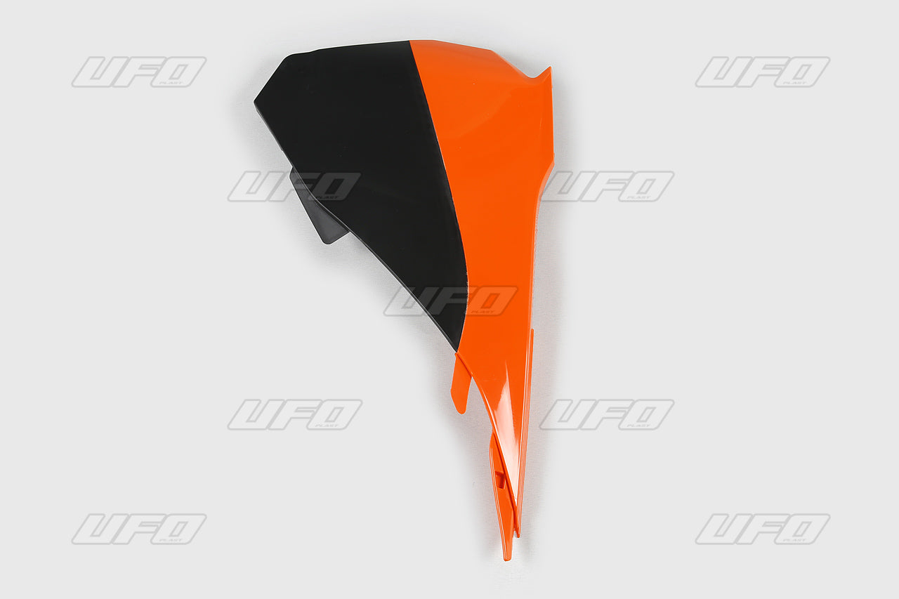UFO Ilmansuodatinkotelon muovi KTM SX85 13-17 vasen Oranssi/Musta (13-14)