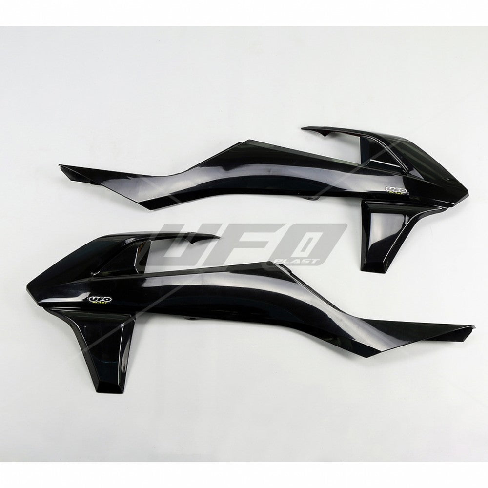 UFO Ilmanohjaimet KTM125-525 SX/SXF 16-18 EXC/EXC-F 17-19 Musta