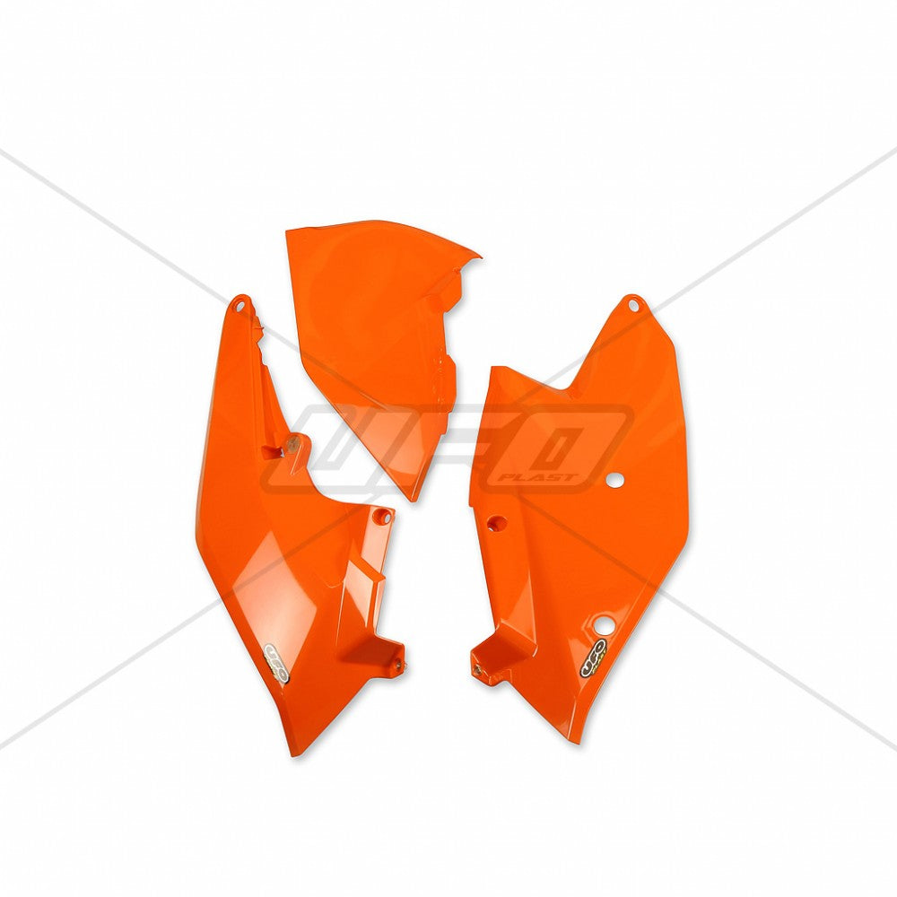UFO Sivunumerokilvet KTM125-525 SX/SXF 16-18 EXC/EXC-F 17-19 Oranssi 127