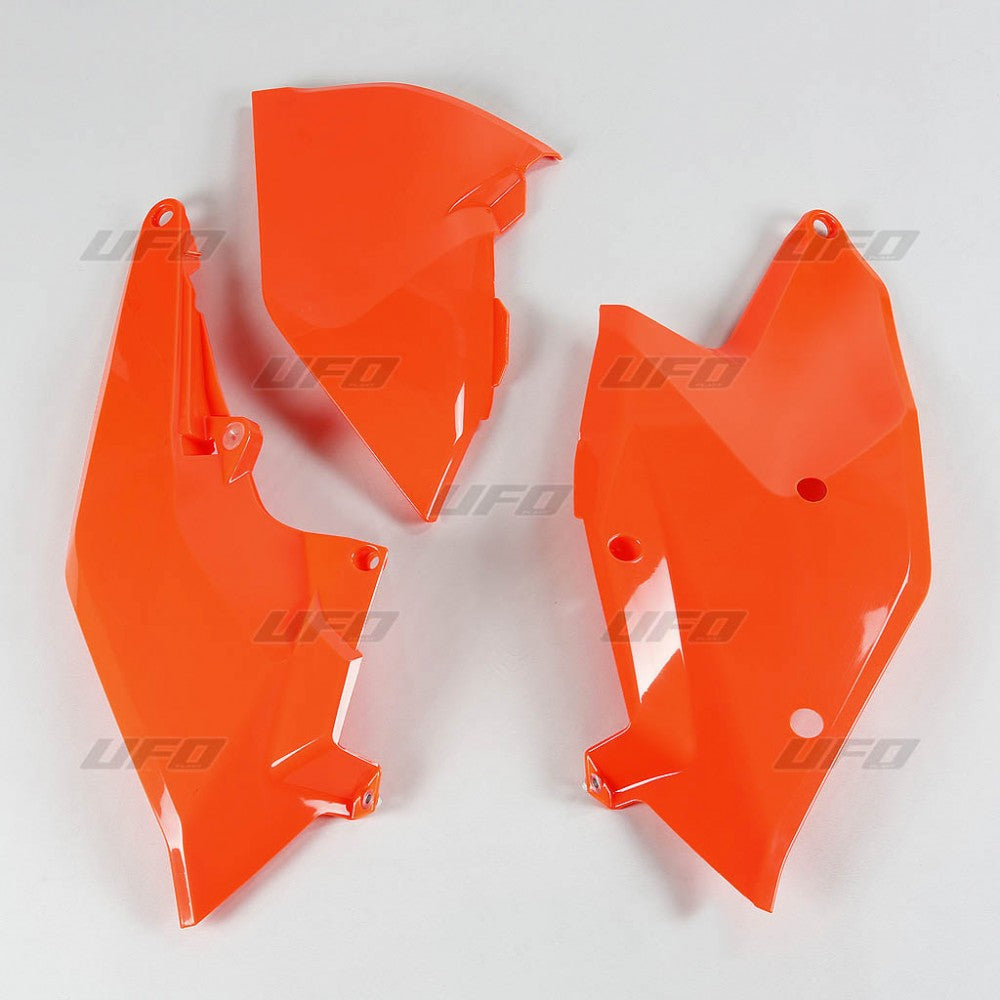 UFO Sivunumerokilvet KTM125-525 SX/SXF 16- Flou Oranssi