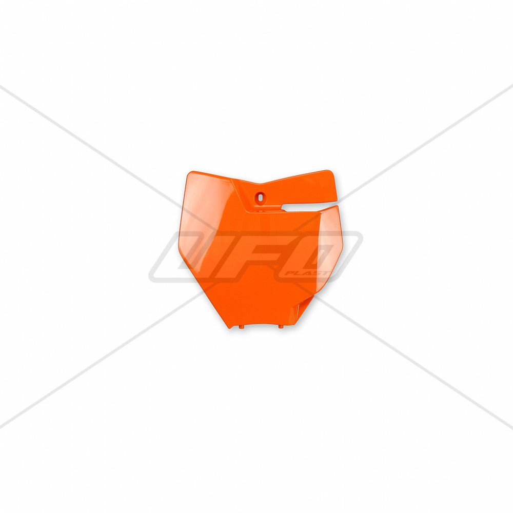 UFO Etunumerokilpi KTM125-525 SX/SXF 16-18 Oranssi 127 no SX250 2016