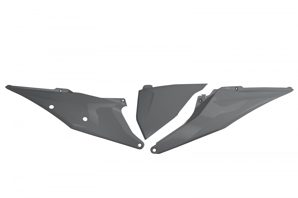 UFO Sivunumerokilvet KTM125-500 SX/SX-F 2019-,EXC/EXC-F 2021- Harmaa 341