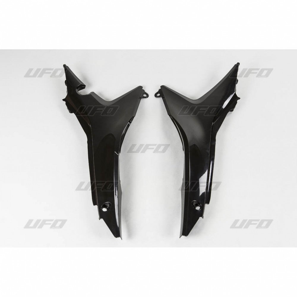 UFO Ilmansuodatinkotelon muovi CRF250 14-17,CRF450 13-16 Musta