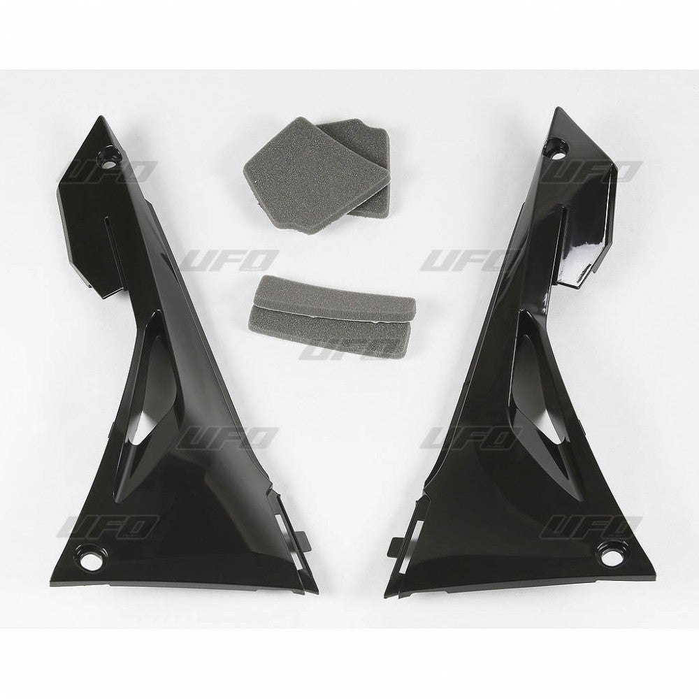 UFO Ilmansuodatinkotelon muovi CRF450R/X 2017- , CRF250R/X 18-  Musta