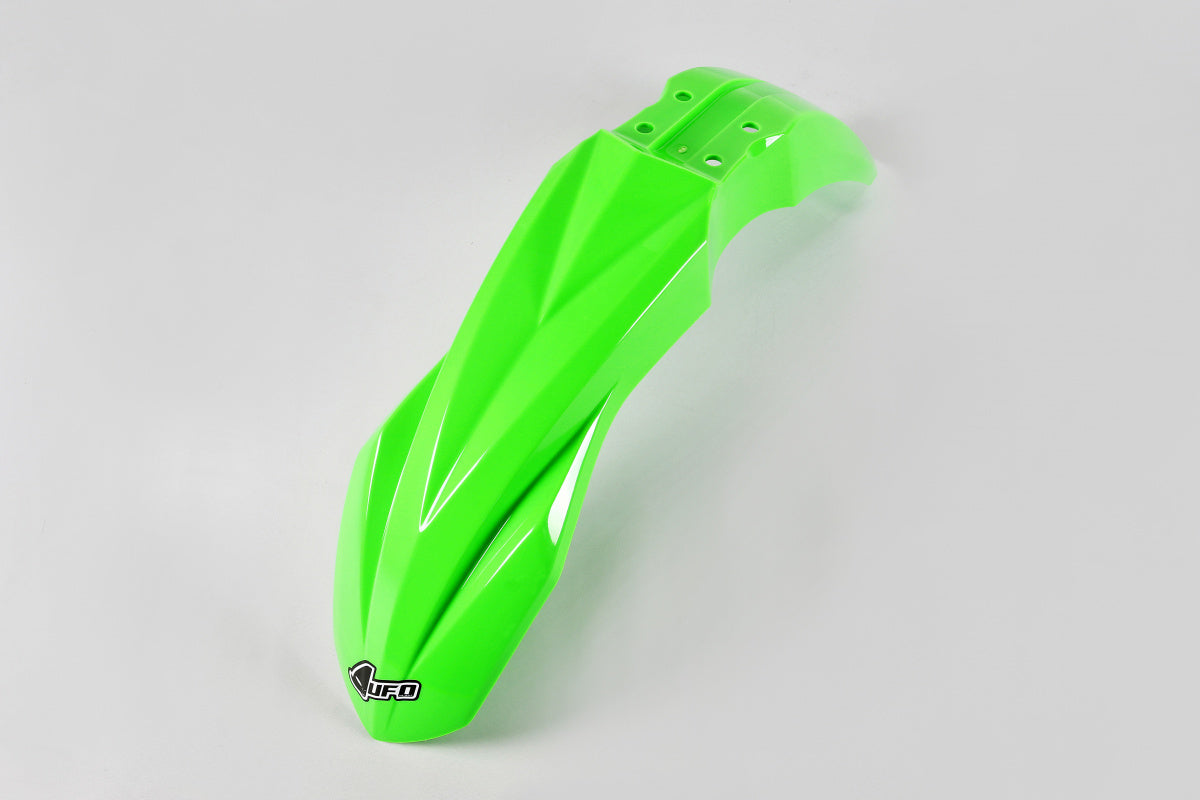 UFO Front fender KX250F 17-.. KX450F 16-.. Green Fluo
