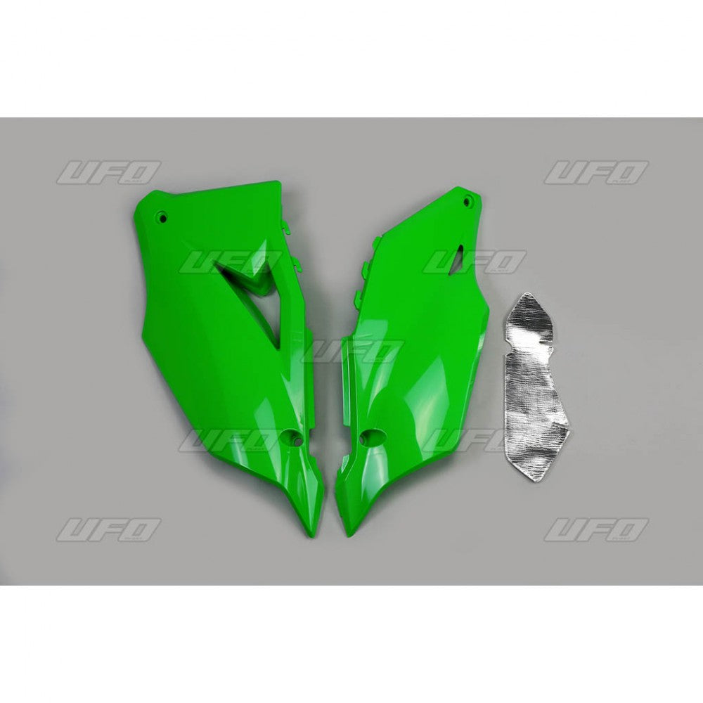 UFO Side panels KX250F 21-24 KX450F 19-23 Green 026