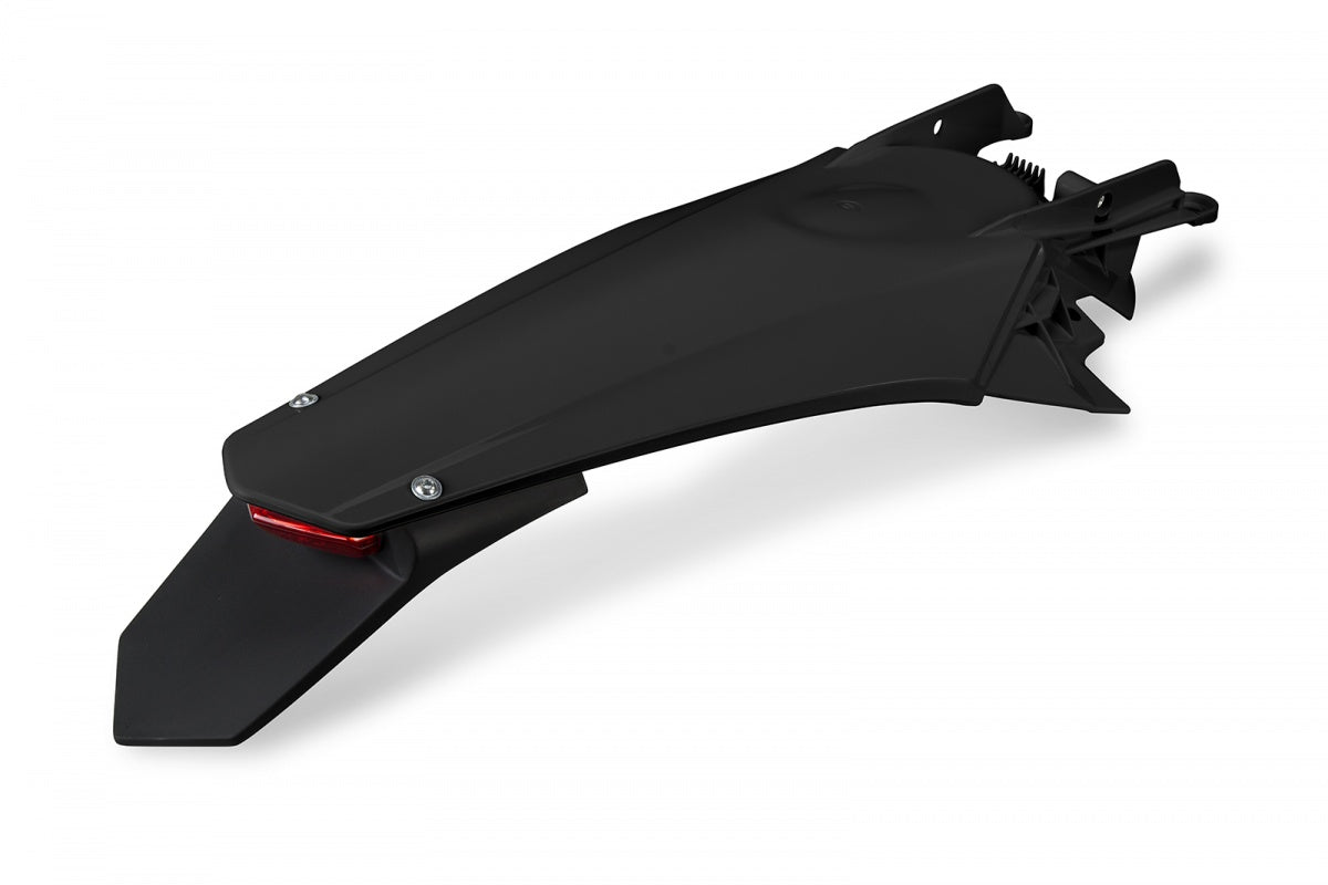 UFO Rear Fender Enduro LED GasGas EC/EC-F 2021-23 Musta 001