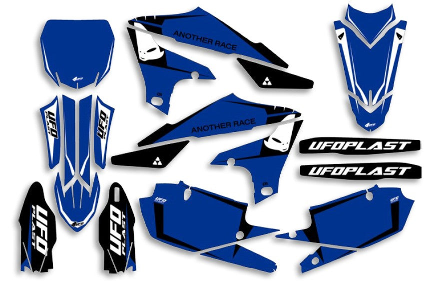 UFO Graphic Kit YZ250F 19-23 YZ450F 18-22Tecna Blue