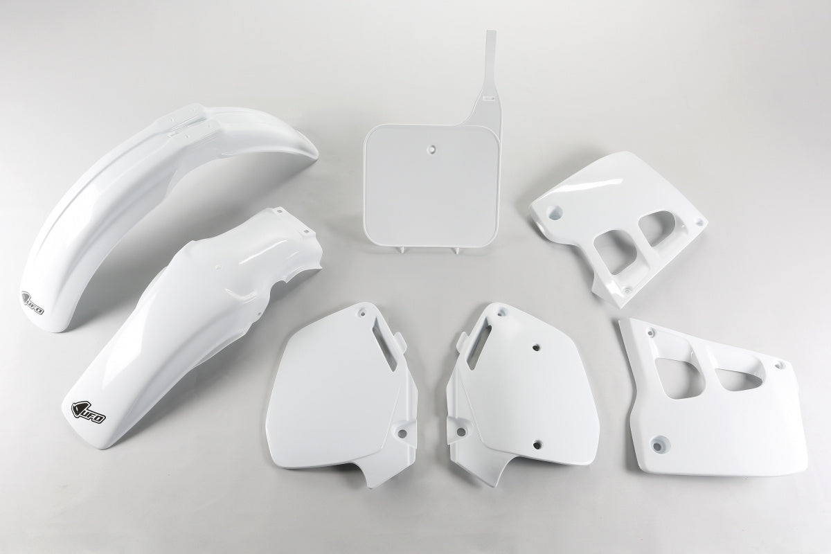 UFO Plastic kit 5-parts Valkoinen 041 CR125 91-92 CR250 90-91