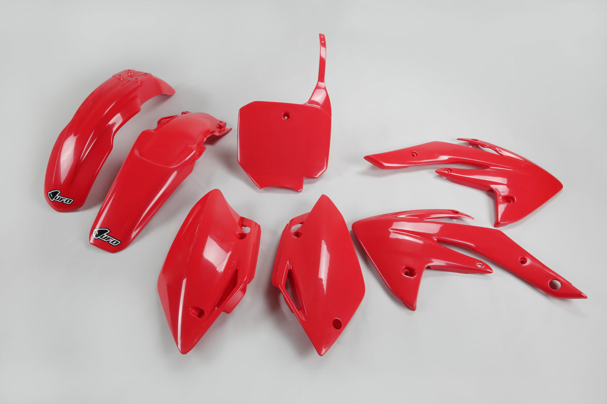 UFO Plastkit 5-delar Röd CRF150 07-