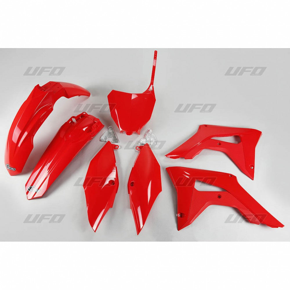 UFO Muovisarja 5-osainen Punainen 070 CRF250R 18-21 / CRF450 2017-20
