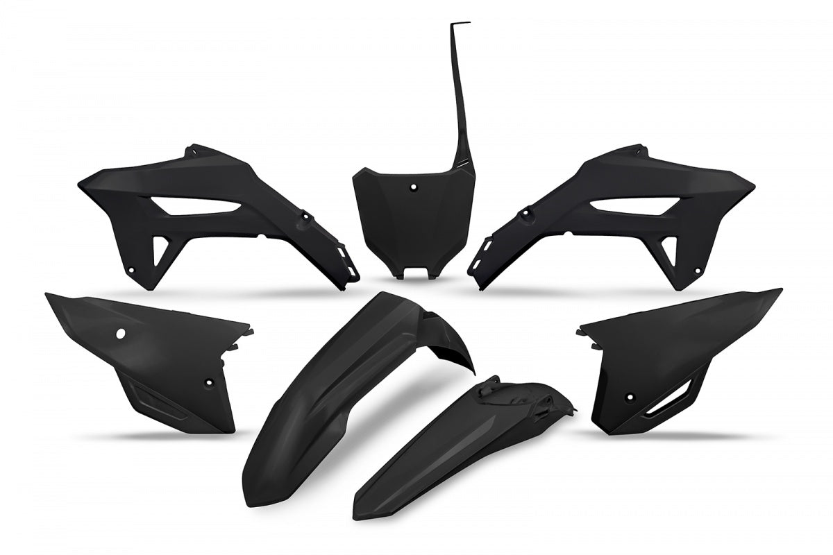 UFO Muovisarja 5-osainen Musta CRF250R 22-24- ,CRF450R 21-24