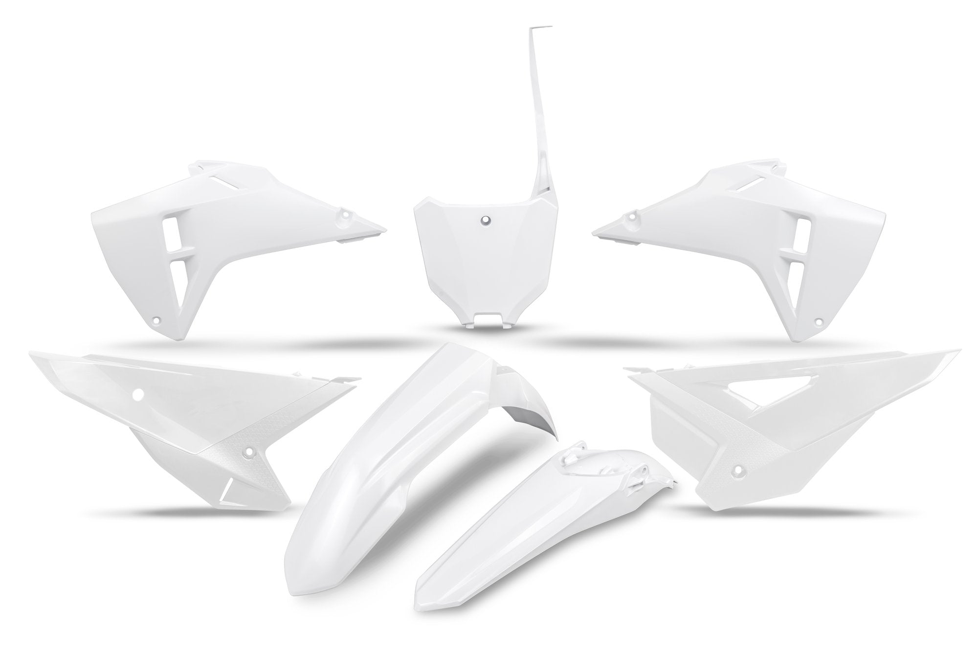 UFO Plastic kit 5-parts White CRF250R 25-. CRF450R 25-..