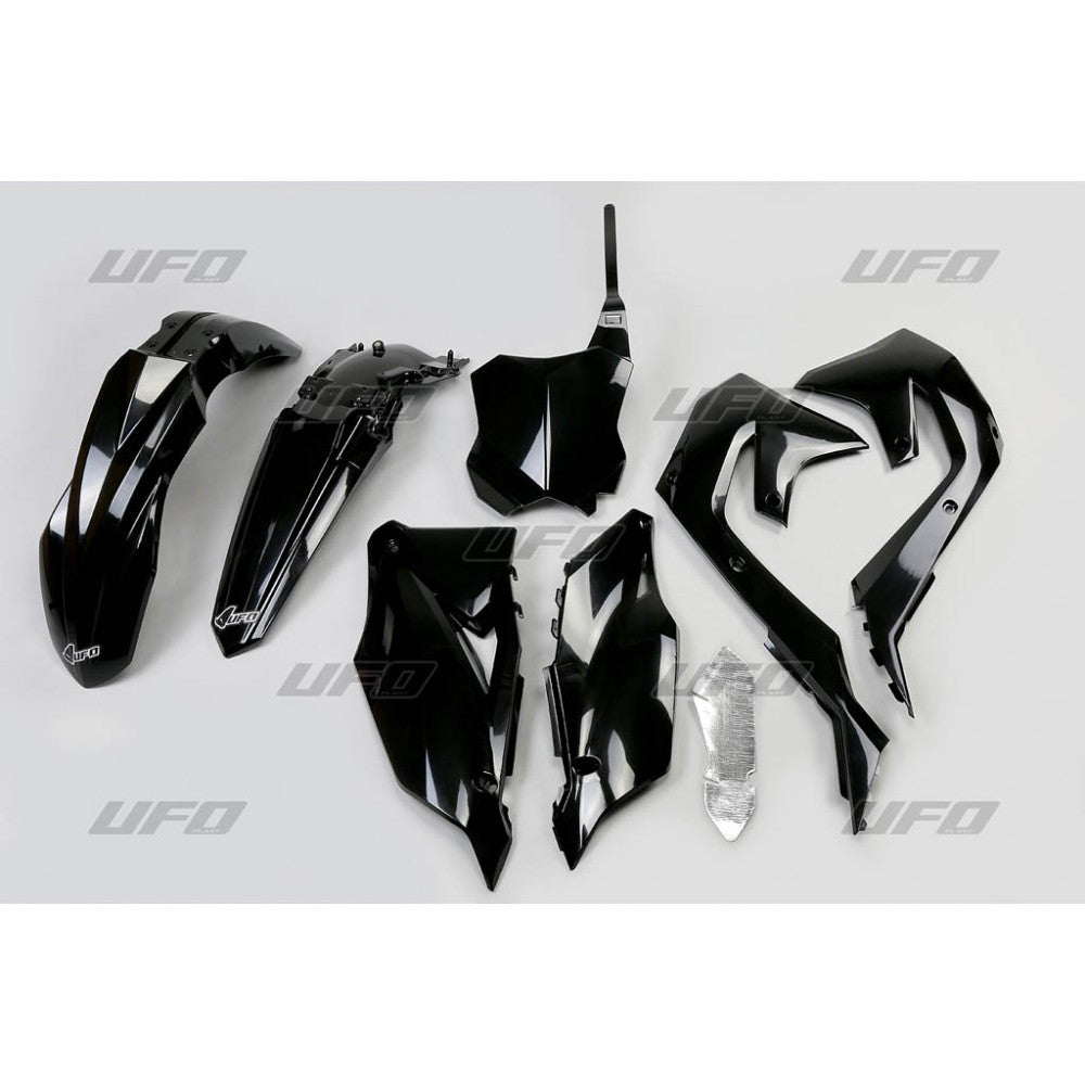 UFO Muovisarja 5-osainen Musta 001 KX250F 21-24 KX450F 19-23