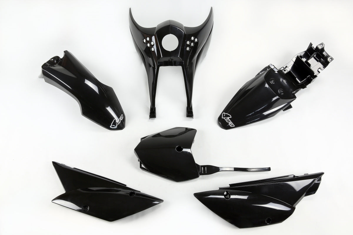 UFO Muovisarja 5-osainen Musta KLX110 2010-