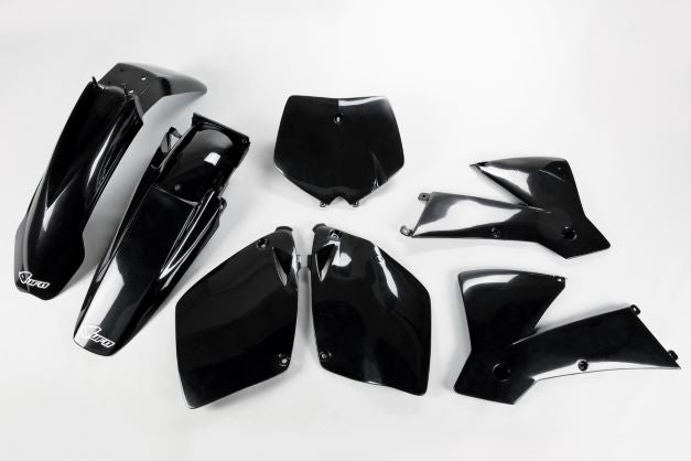 UFO Muovisarja 5-osainen Musta KTM SX125-520 2T/4T 01-02