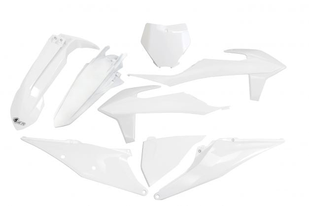 UFO Muovisarja 5-osainen Valkoinen 047 KTM SX/SXF125-450 19-22