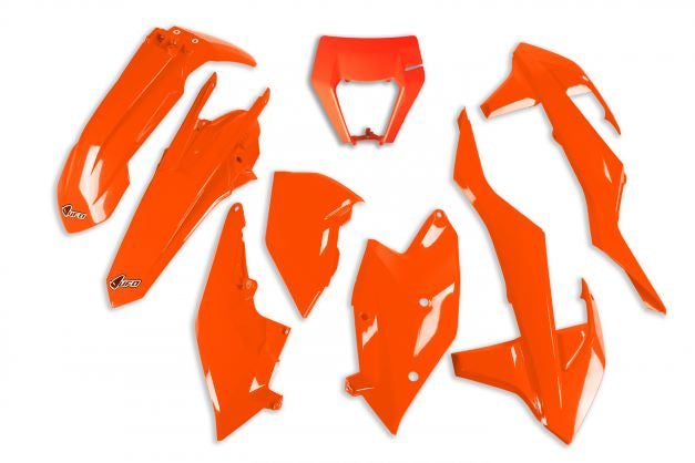 UFO Muovisarja 6-osainen Fluo Orange KTM EXC/EXC-F 125-450 17-19