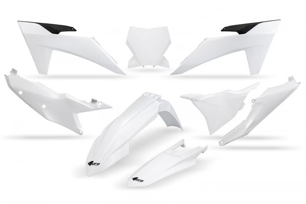 UFO Muovisarja 5-osainen Valkoinen 042 KTM SX/SXF125-450 23-24
