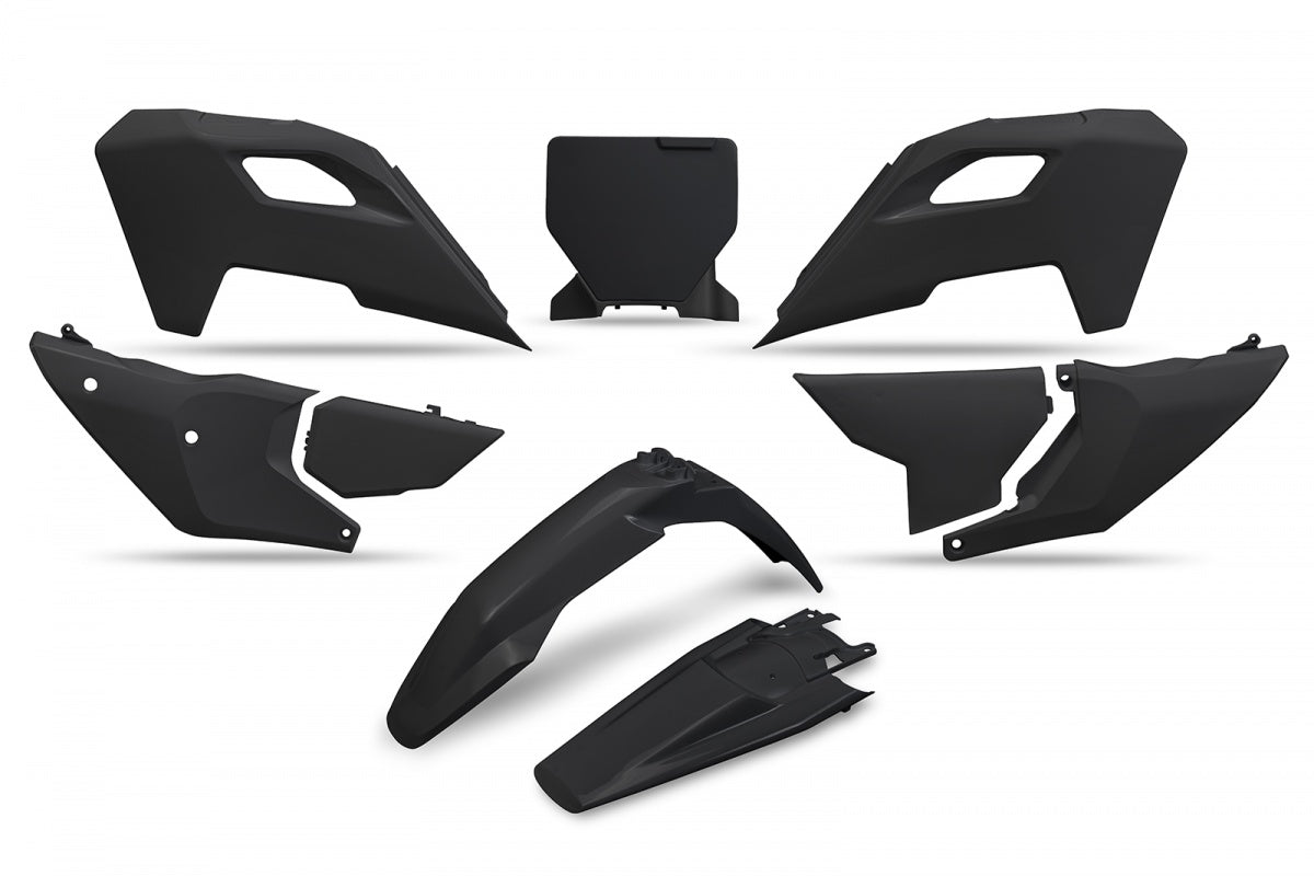 UFO Muovisarja 5-osainen Musta HVA TC/FC 125-450 23-24