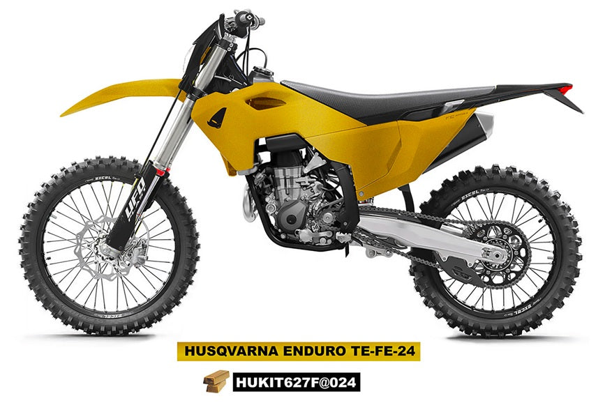 UFO Plastic kit 6-parts HVA TE/FE 125-450 24- Gold/Black