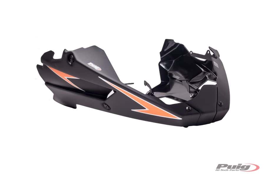 Puig Engine Spoiler Kawasaki Z800 13'-17' C/Black