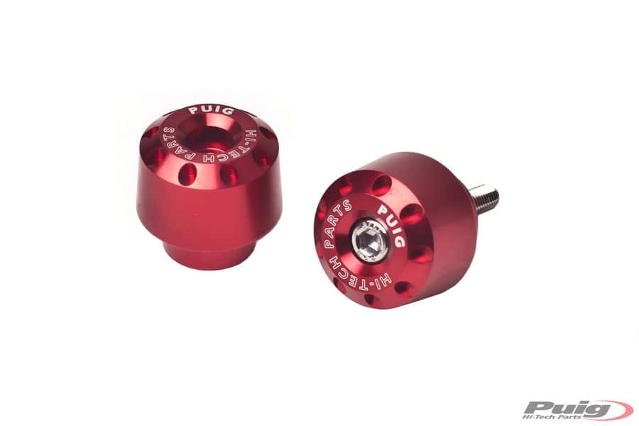 Puig Bar End Aluminum Bmw C/Red
