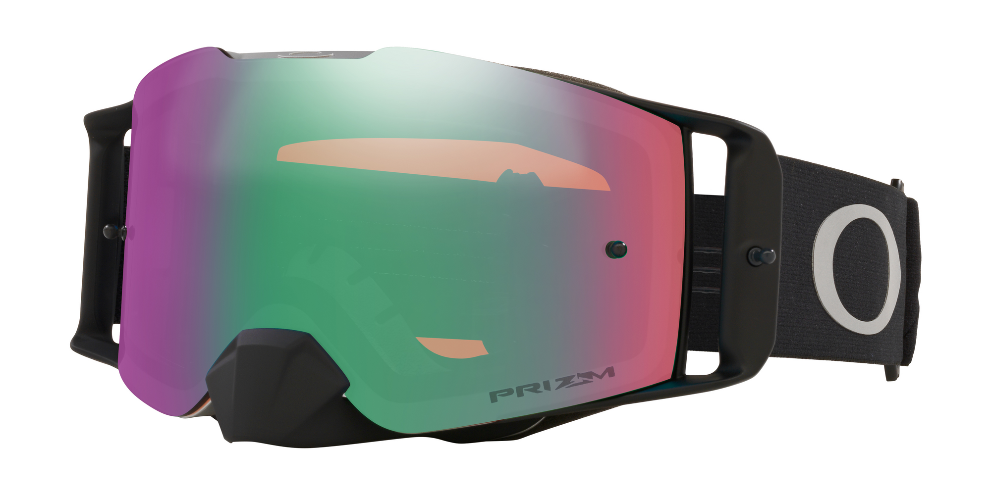 Oakley Goggles Front Line MX Tuff Blocks Black Gunmetal Prizm MX Jade