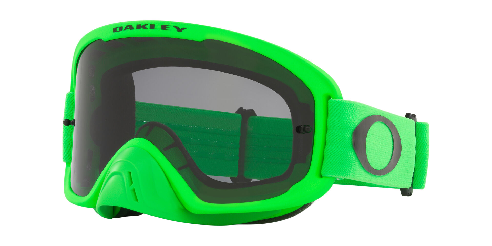 Oakley Goggles O Frame 2.0 Pro MX Moto Green Dark Grey