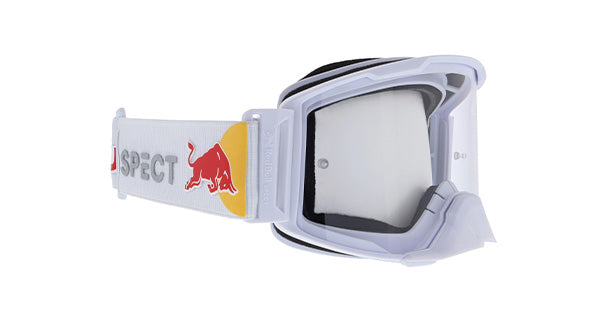 Spect Red Bull Strive MX Goggles white/clear flash/ clear S.0