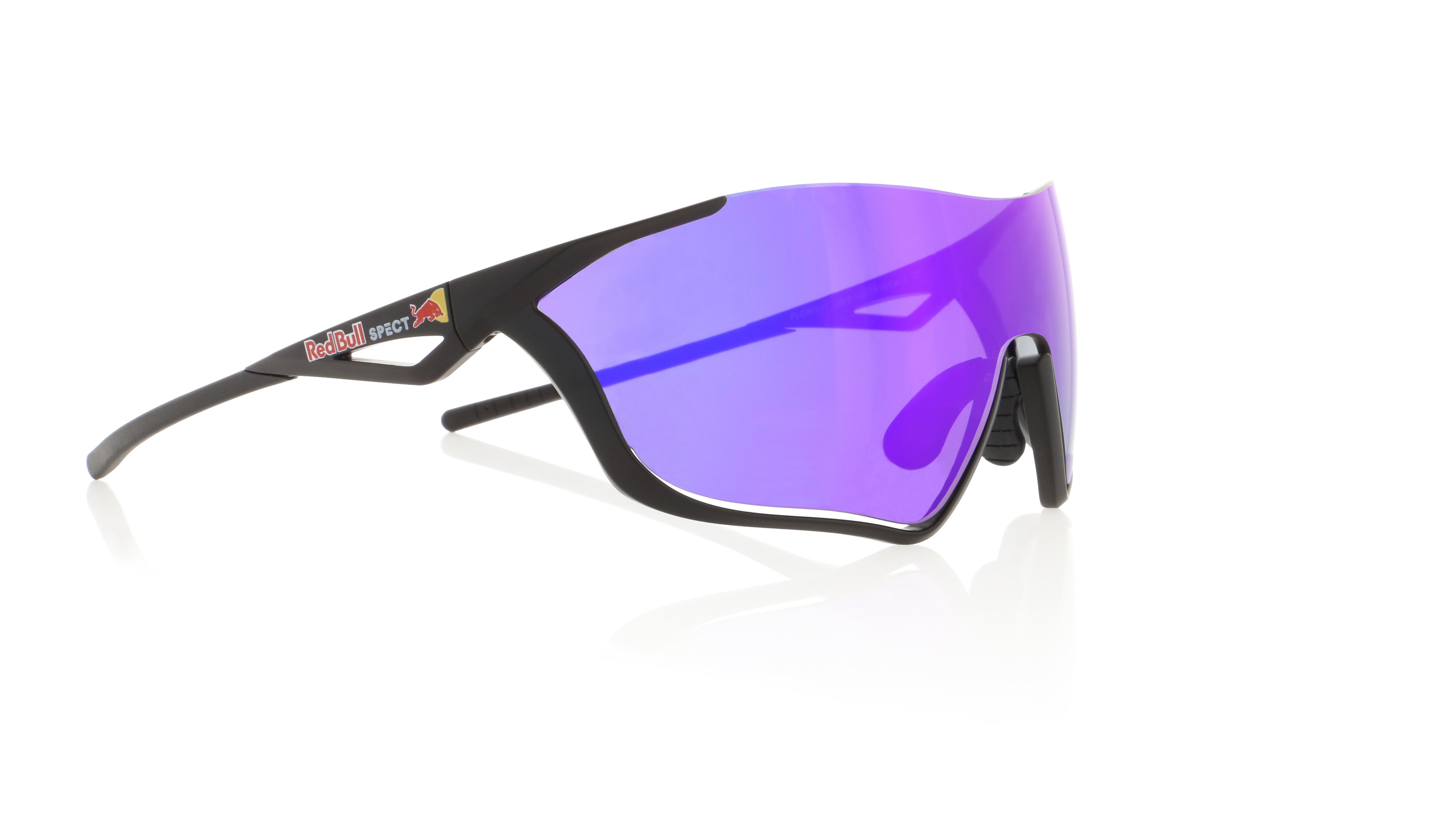 Spect Red Bull Flow Sunglasses black/grey/purple mirror